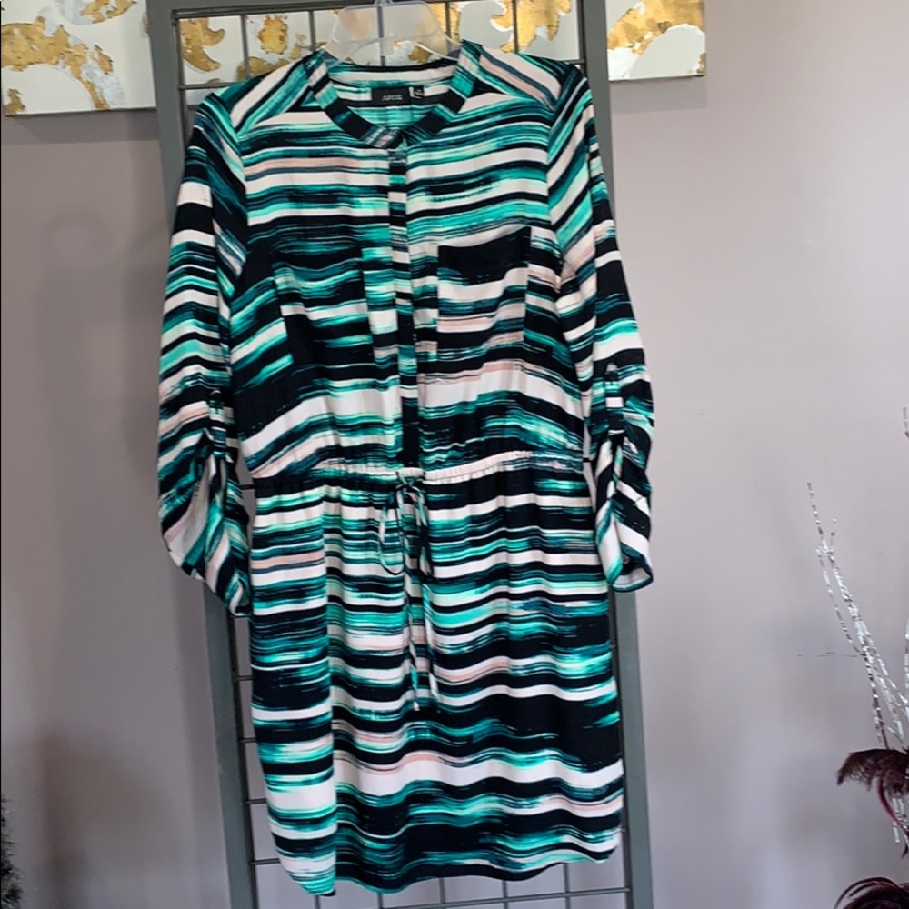 (PRE-LOVED) APT.9 ABSTRACT DRESS!